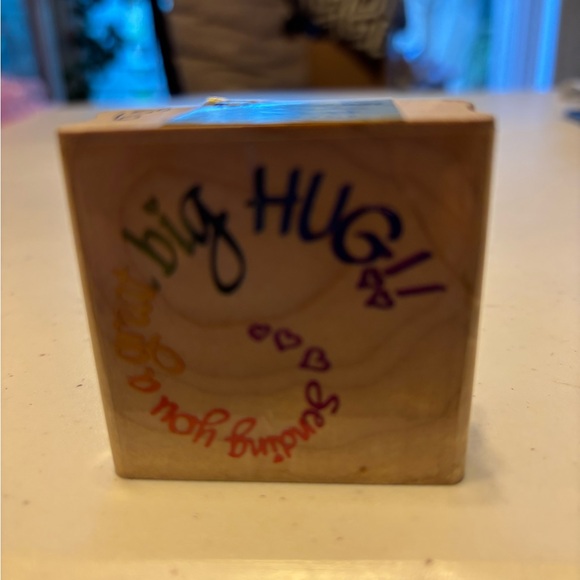 Colorful Wooden Stamp for Arts & Crafts - Picture 3 of 5